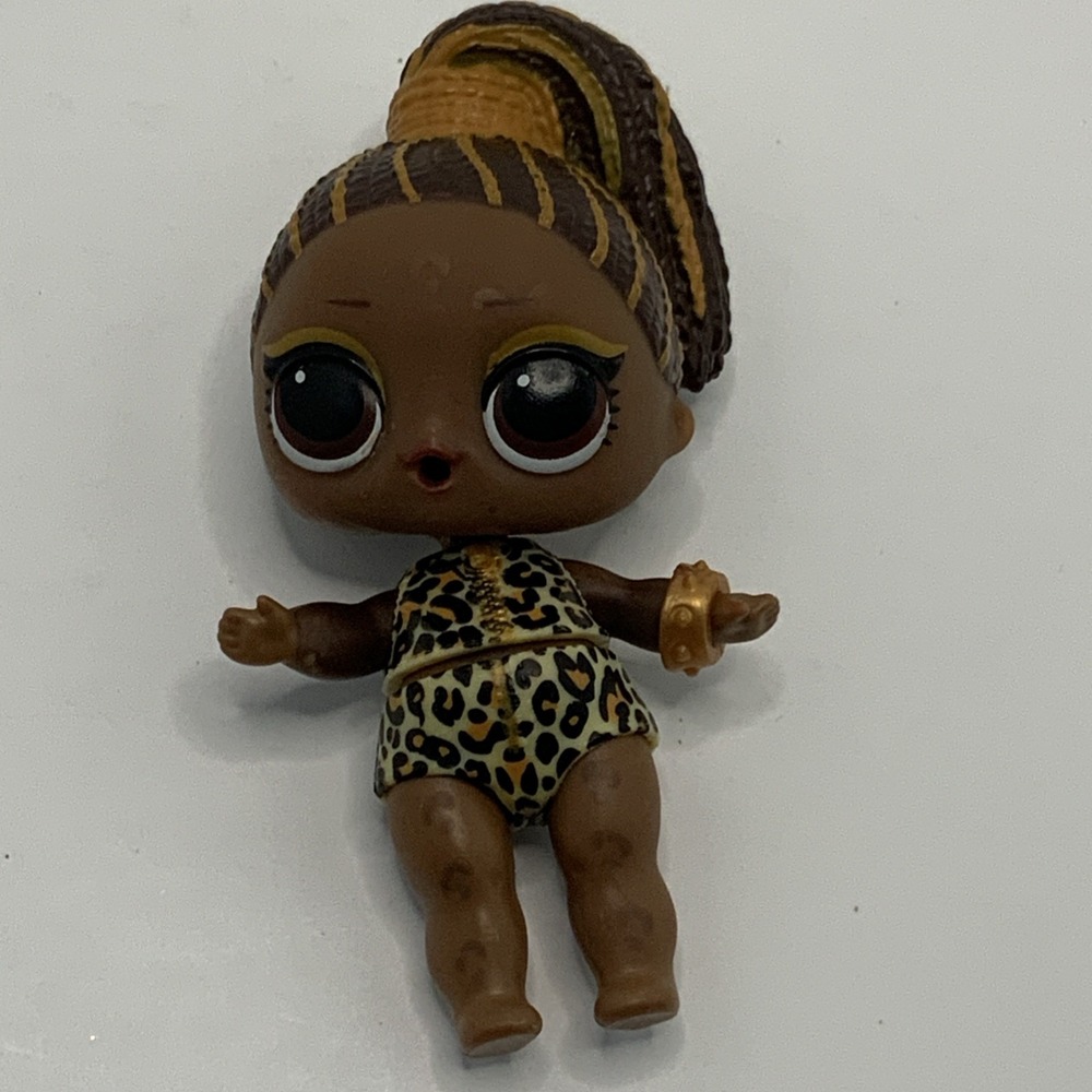 LOL Surprise Doll Cheetah Leopard‎ Animal Print Fierce Babe Big Sister 3.5"